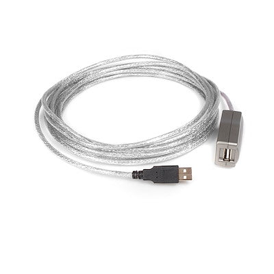 Cable De Extension Alargador De 4.5m Extensor Activo Usb 2.0 - Soporta Conexion En Cascada De Hasta 5 Niveles - Macho A Hembra Usb A - Startech.com Mod. Usb2faaext15