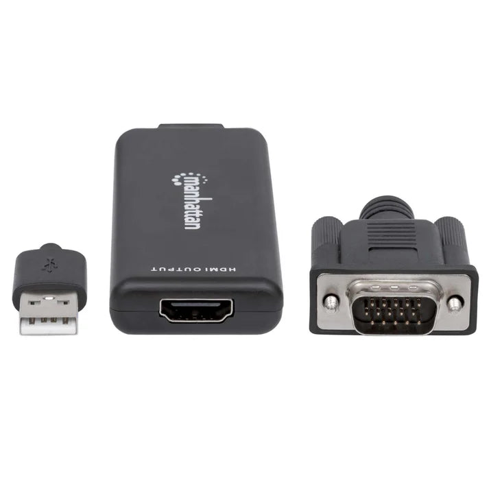Convertidor Video,manhattan,152426, Svga+audio Usb A Hdmi