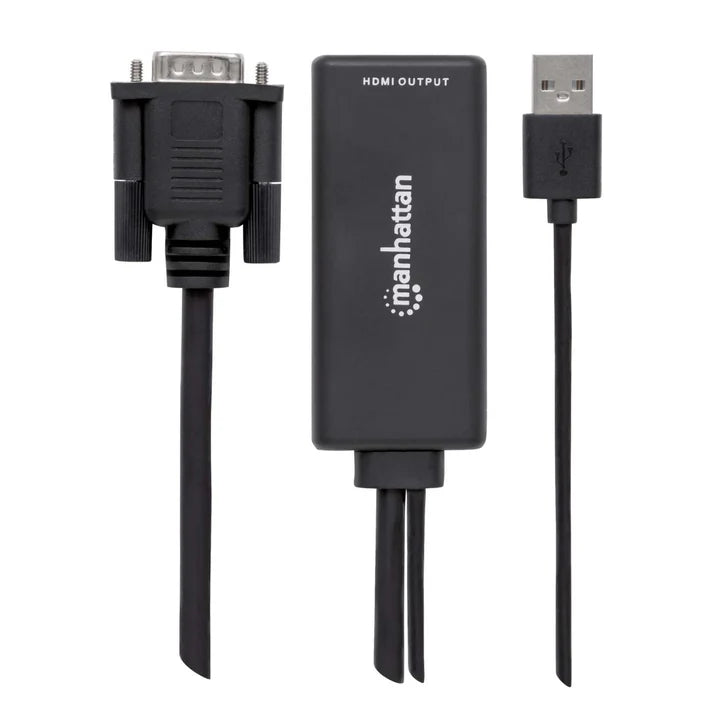 Convertidor Video,manhattan,152426, Svga+audio Usb A Hdmi