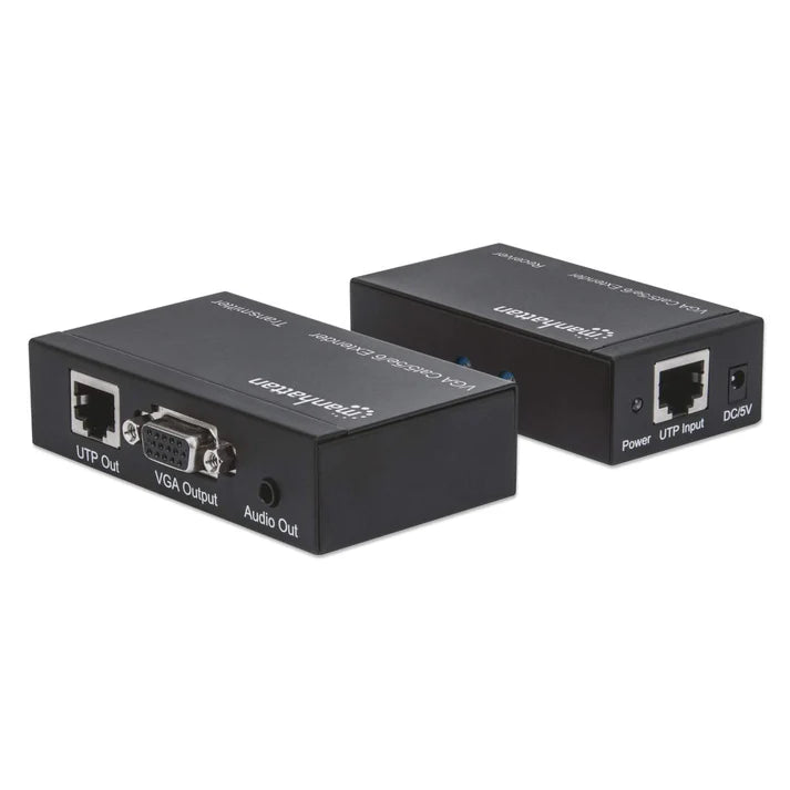 Extensor Video,manhattan,177344, Svgaaudio, 300m Via Cat 5/6