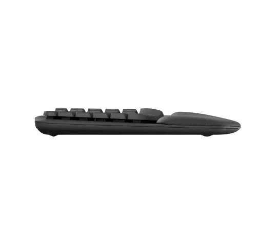 Teclado Logitech Wave Kyes Grafito Inalambrico Ergonomico Easy-switch Bluetooth Logi Bolt
