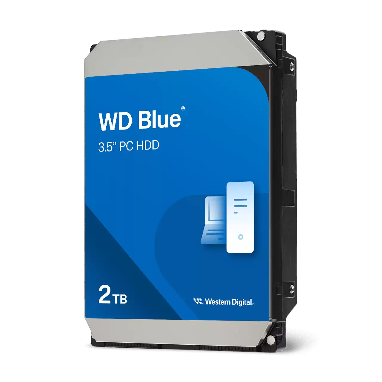 Disco Duro Interno Wd Blue 2tb 3.5 Escritorio Sata3 6gb S 64mb 5400rpm Windows Wd20earz