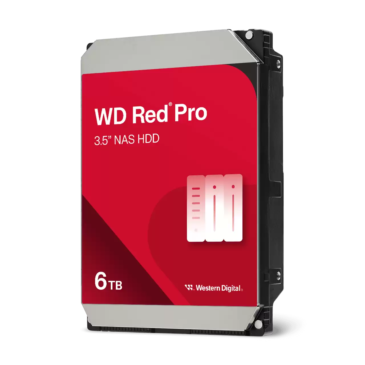 Disco Duro Interno Wd Red Pro 6tb 3.5 Escritorio Sata3 6gb/s 256mb 7200rpm 24x7 Hotplug Nas 1-16 Bahias Wd6005ffbx