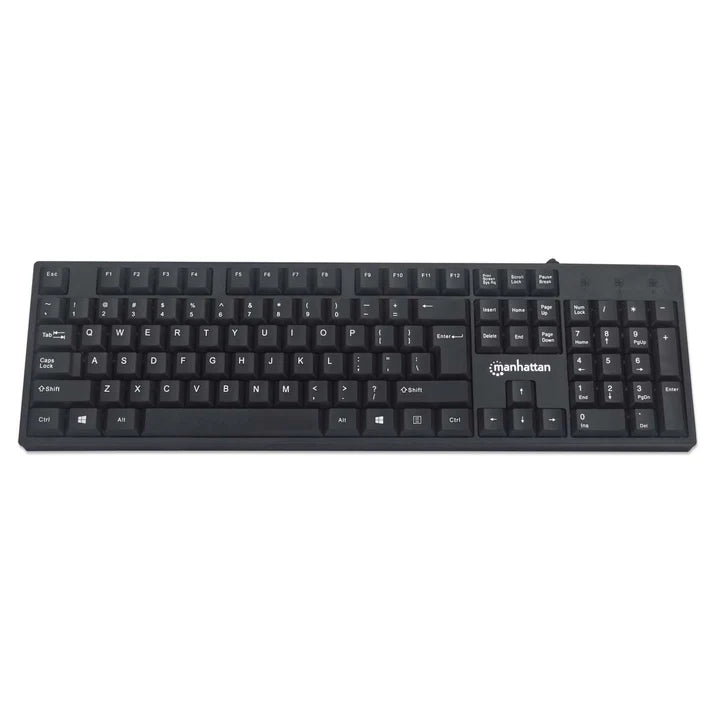 Teclado,manhattan,179324, Mx Usb Cableado