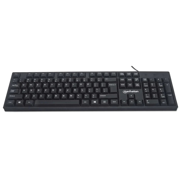 Teclado,manhattan,179324, Mx Usb Cableado
