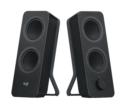 Bocinas Logitech Z207 Negro 2.0 Bluetooth Y Conexion 3.5 Pc/mac/mp3