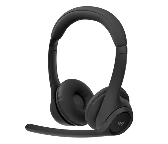 Audifonos Diadema Logitech Zone 300 Inalambricos Bluetooth Recargable Type C Negro