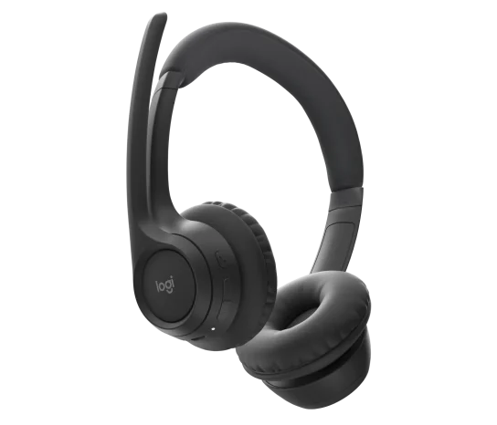 Audifonos Diadema Logitech Zone 300 Inalambricos Bluetooth Recargable Type C Negro
