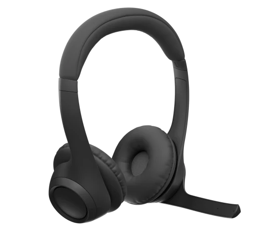 Audifonos Diadema Logitech Zone 300 Inalambricos Bluetooth Recargable Type C Negro