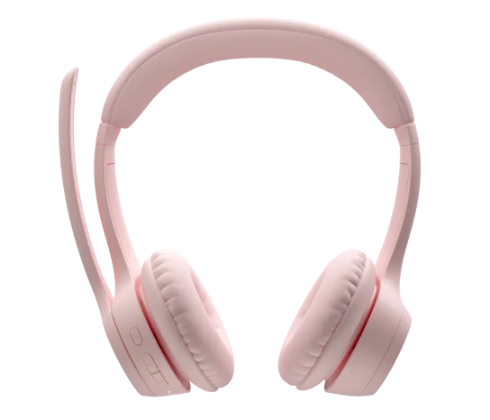 Audifonos Diadema Logitech Zone 300 Inalambricos Bluetooth Recargable Type C Rosa