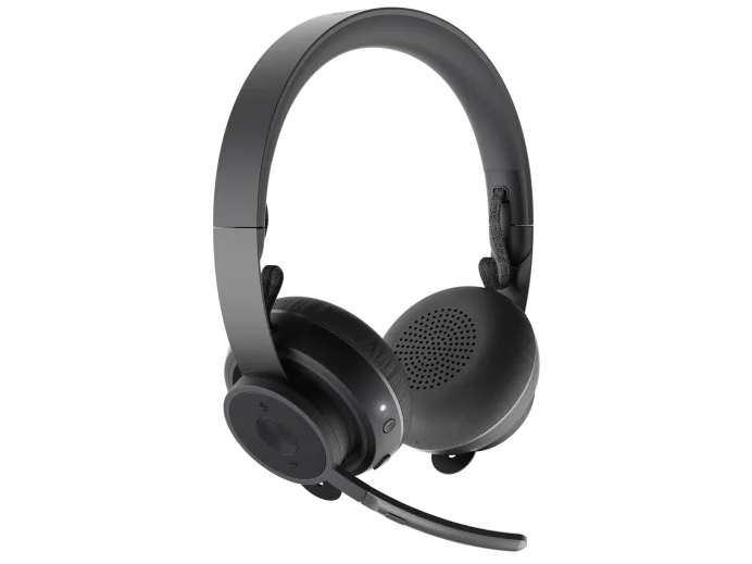 Audifonos Diadema Logitech Zone Wireles Plus Uc Inalambricos Anc Cancelacion De Ruido Recargables Negro
