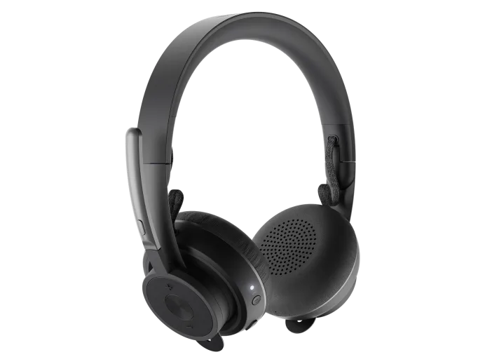 Audifonos Diadema Logitech Zone Wireles Plus Uc Inalambricos Anc Cancelacion De Ruido Recargables Negro