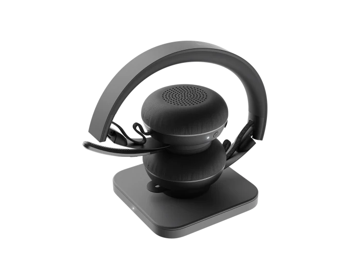 Audifonos Diadema Logitech Zone Wireles Plus Uc Inalambricos Anc Cancelacion De Ruido Recargables Negro