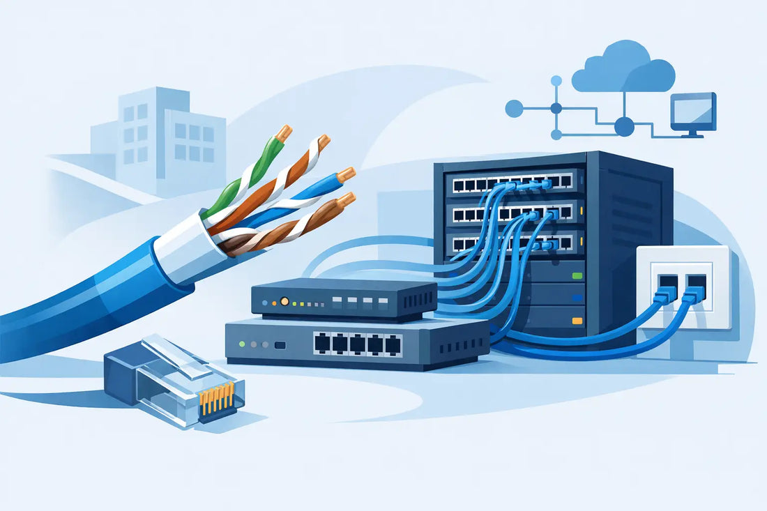 Qué es cableado estructurado Cat 6