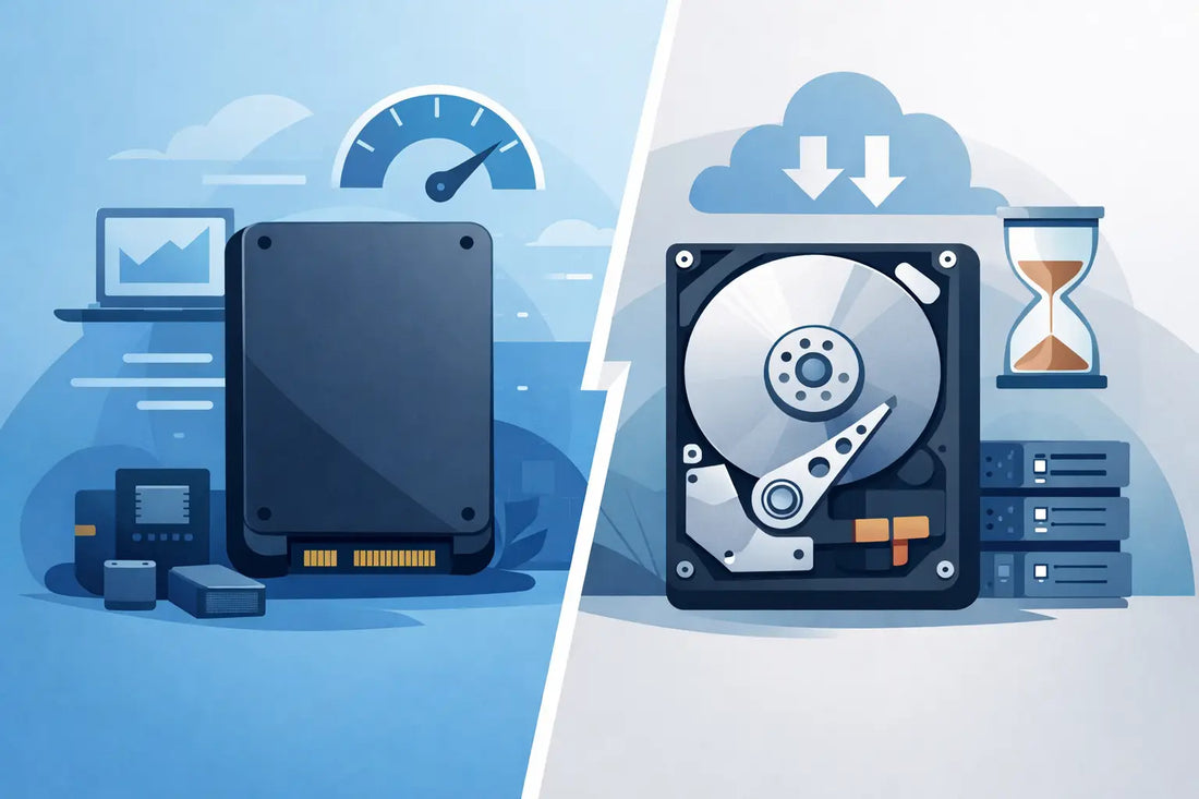 SSD vs HDD oficina: qué conviene comprar
