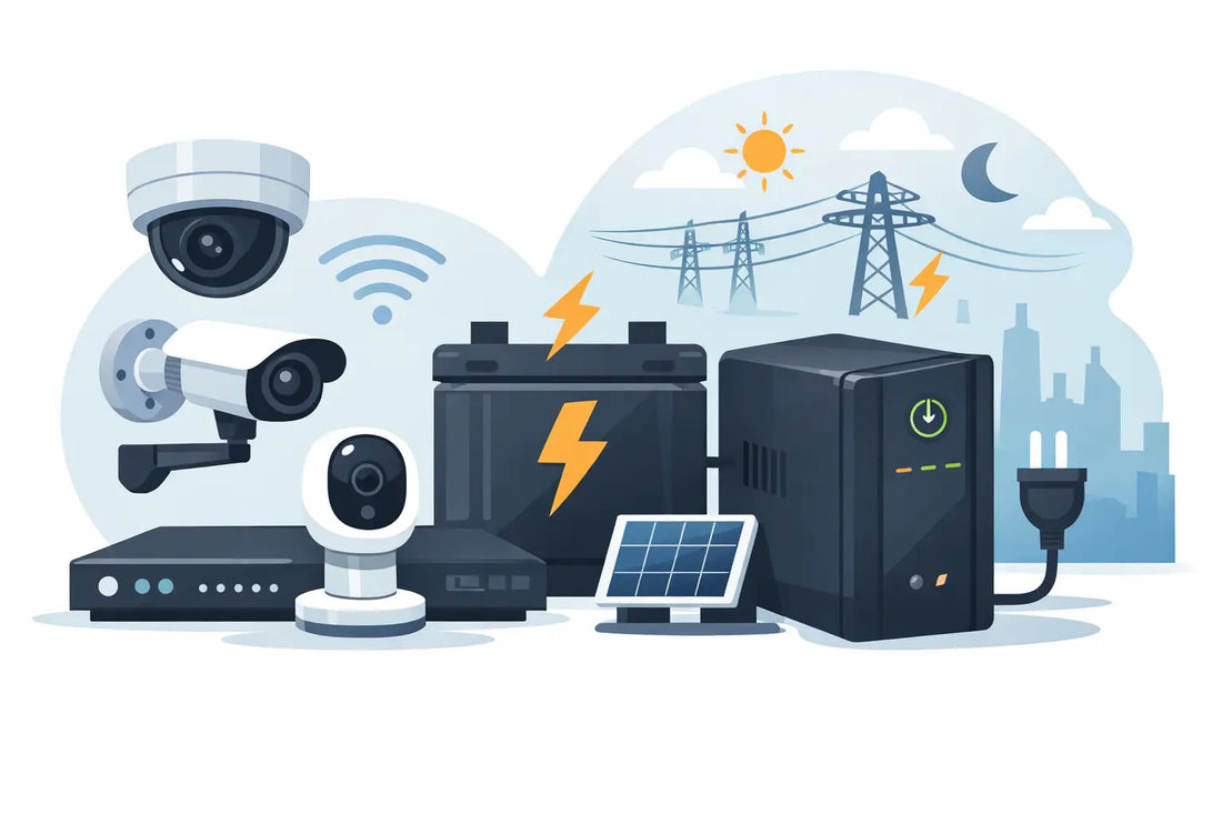 Respaldo de energía para CCTV: cómo elegirlo