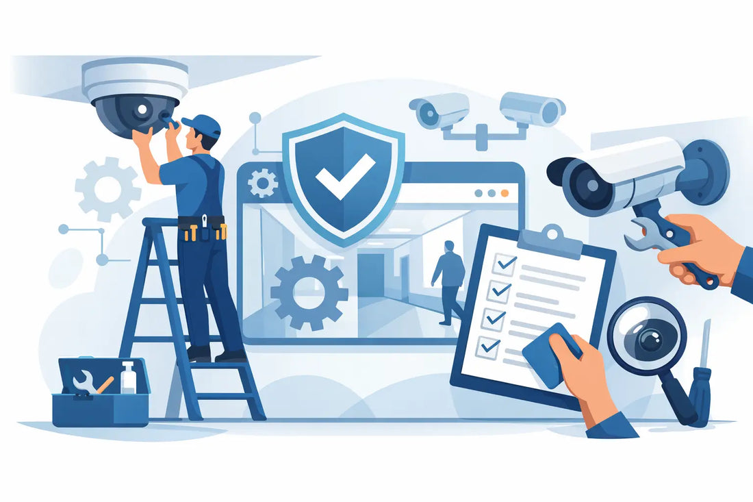 Mantenimiento de cámaras de seguridad eficaz
