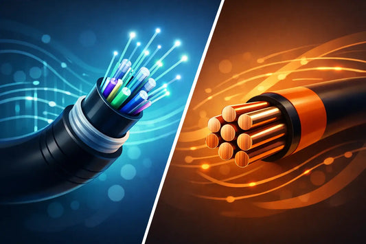 Fibra óptica vs cobre: qué conviene más