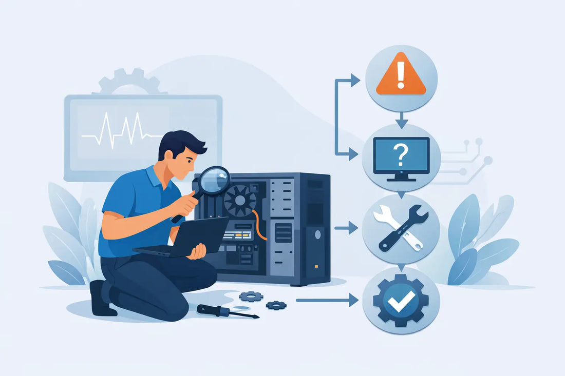 Cómo diagnosticar falla PC paso a paso