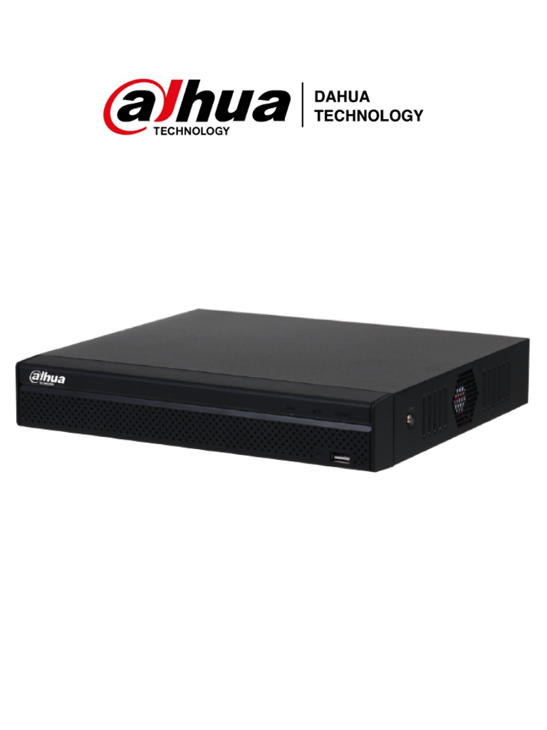 Nvr Dahua De 4 Canales Ip/ Serie Lite/ 4 Puertos Poe / H.265/ 80 Mbps/ Hdmi/ Vga/ 1 Interfaz Sata De Hasta 8tb/ Soporta Camaras Onvif Y Rtsp