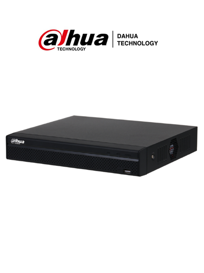 Nvr Dahua De 4 Canales Ip/ Serie Lite/ 4 Puertos Poe / H.265/ 80 Mbps/ Hdmi/ Vga/ 1 Interfaz Sata De Hasta 8tb/ Soporta Camaras Onvif Y Rtsp