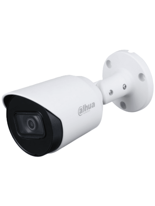 Camara Dahua Bullet Hdcvi 2mp / Tvi/ Ahd/ Cvbs/lente 2.8mm/ Angulo De Vision 103 Grados/ Audio Integrado/ Smart Ir 30m/ Ip67/ Metalica