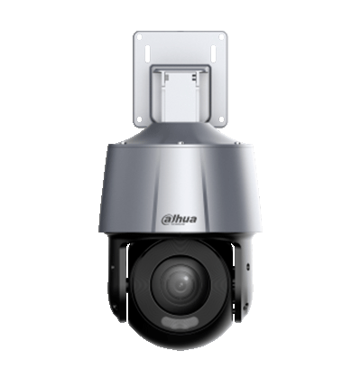 Camara Ip Pt/dahua/ Sd3a400-gn-a-pv/ De 4 Mp Full Color/ Disuasion Activa/ Lente Fijo/ Luz Blanca De 30 Metros/ Ir De 30 Mts/ H.265/ Ranura Microsd/ Audio Bidireccional Con Altavoz Integrado/ Ip66/