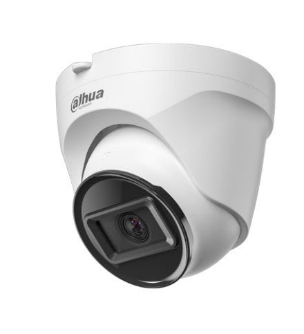 Camara Ip / Dahua/ Ipc-t1e20domo/ 2 Mp, Lente De 2.8 Mm Y 99° De Vision. Alcance Ir De 30 M,ip67/ Alimentacion Poe. Funciones Dwdr, 3d Nr, Hlc, Blc Y H.265+.