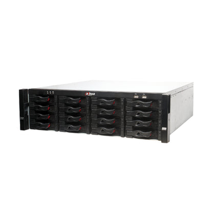 Nvr Dahua 128 Canales Ip 4k / H265/ 2 Hdmii/ 16 Interfaz Sata / Rendimiento 384mbps/ Raid/ Iscsi/ Ivs/ Smart Track