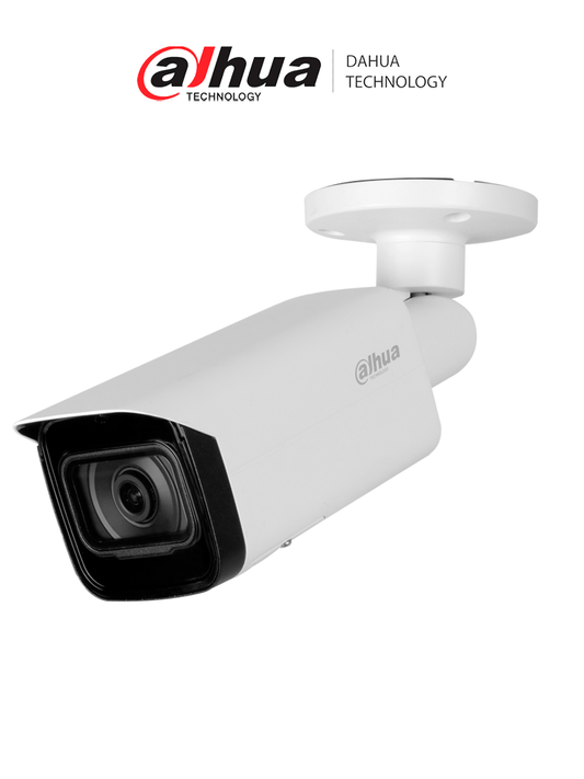 Camara Ip/ Dahua/ Dh-ipc-hfw5241tp-se-0360b-s3/ Bullet De 2 Mp/ H.265/ Ir 80 Mts/ Deteccion De Rostros/ Proteccion Perimetral/ Ranura Para Microsd/ Ip67/ Ik10/ Epoe/smd 3.0.