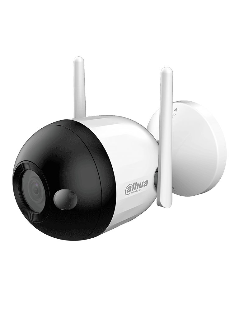 Camara Ip/ Dahua/ F4cn-led/ Bullet Wifi De 4 Mp/ Full Color/ Microfono Integrado/ 30 Mts De Luz Visible/ Ranura Para Msd/ Ia Con Deteccion De Humanos/ Ip67