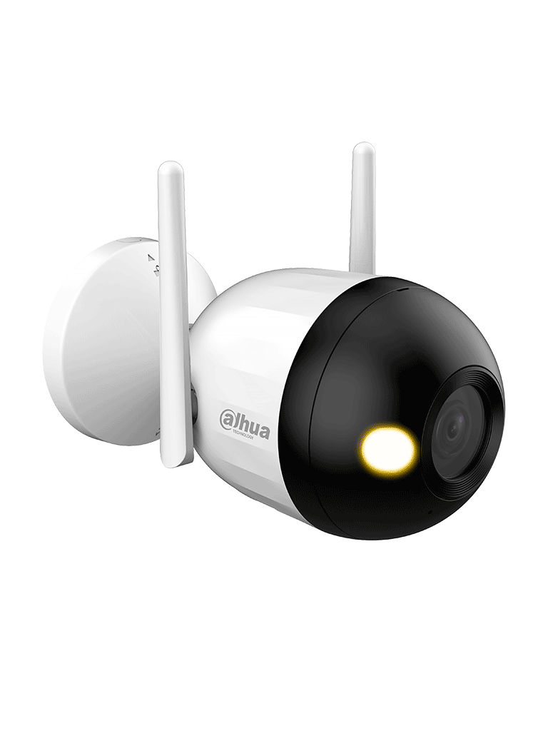 Camara Ip/ Dahua/ F4cn-led/ Bullet Wifi De 4 Mp/ Full Color/ Microfono Integrado/ 30 Mts De Luz Visible/ Ranura Para Msd/ Ia Con Deteccion De Humanos/ Ip67