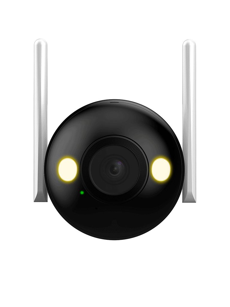 Camara Ip/ Dahua/ F4cn-led/ Bullet Wifi De 4 Mp/ Full Color/ Microfono Integrado/ 30 Mts De Luz Visible/ Ranura Para Msd/ Ia Con Deteccion De Humanos/ Ip67