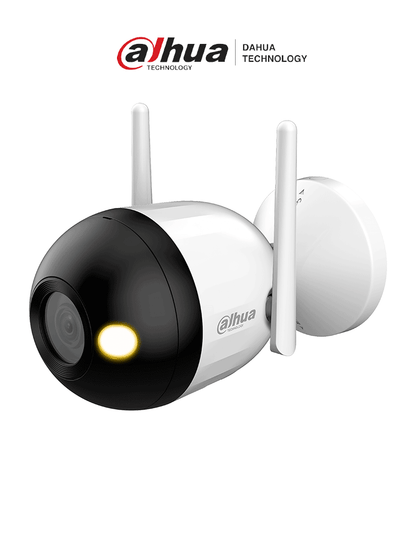 Camara Ip/ Dahua/ F4cn-pv/ Bullet Wifi De 4 Mp/full Color + Iluminacion Dual Intelingente/ Disuasion Activa/ Audio 2 Vias/ Microfono Y Altavoz Integrados/ 30 Metros De Iluminacion/ Ia/ Ip67