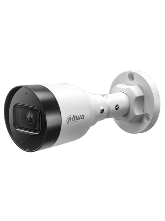 Camara Ip/ Dahua/ Dh-ipc-hfw1431s1-a-s6 Bullet De 4 Mp Lente De 2.8 Mm Con Angulo De Vision De 104 Grados, Ir De 30 M, Compresion H.265+, Microfono, Poe, Wdr Real Y Clasificacion Ip67