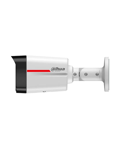 Camara Ip/ Dahua/ Dh-ipc-hfw2249tlp-s-led-0280b-pro/ Bullet De 2mp/ Wizcolor/ Wizsense/smd Plus/ Prot. Perimetral/ Detec. De Movimiento Inteligente/ Lente 2.8mm/luz Calida 50m/ Microfono/msd/poe/ip67