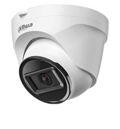 Camara Ip/ Dahua/ Dh-ipc-t1e40/ Domo De 4 Mp/ Lente De 2.8 Mm/ 93 Grados De Apertura/ H.265+/ Wdr Real De 120 Db/ Ir De 30 Metros/ Ip67/ Poe
