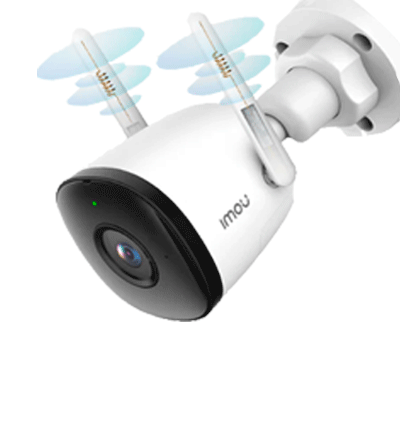Camara Ip / Imou / Ipc-k3dn-3h0wf / Wifi / Bullet 2e 3 Mp - 2k / Bala / Full Color / Exterior / H.265 / Deteccion De Humanos / Microfono / Ir De 30 Metros / Lente De 2.8 Mm / Ranura Micro Sd / Ip67 /