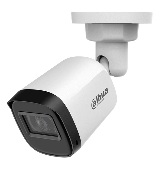 Camara Analoga/ Dahua/hac-b1a51-u-28/bullet De 5 Mp/ Lente 2.8 Mm/ 106 Grados De Apertura/ Ir De 30 Mts/ Ip67/ Soporta: Cvi/cvbs/ahd/tvi