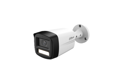 Camara Analoga/ Dahua/ Dh-hac-hfw1209tlmn-a-led-s3/ Bullet Full Color De 2 Mp 1080p/lente De 2.8mm/ 108°de Apertura/ Microfono Integrado/ 40 Mts De Iluminacion/ Dwdr/ Ip67/ Metalica+policarbonato
