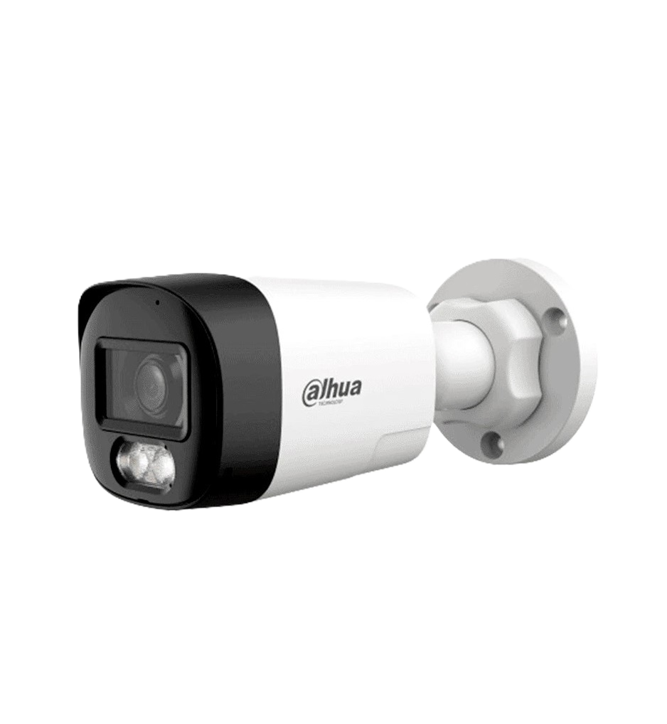 Camara Hdcvi Plus/ Dahua/ Dh-hac-hfw1200rl-il-t/ Bullet De 2 Mp/ Audio Bidireccional/ Iluminacion Dual Inteligente Hasta 30m/ Lente De 2.8mm Apertura De 111/ Policarbonato