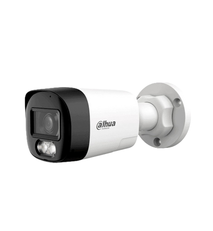Camara Hdcvi Plus/ Dahua/ Dh-hac-hfw1200rl-il-t/ Bullet De 2 Mp/ Audio Bidireccional/ Iluminacion Dual Inteligente Hasta 30m/ Lente De 2.8mm Apertura De 111/ Policarbonato