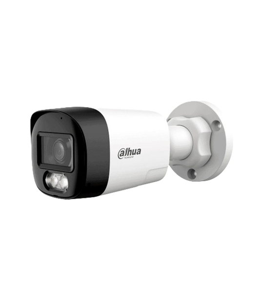 Camara Hdcvi Plus/ Dahua/ Dh-hac-hfw1200rl-il-t/ Bullet De 2 Mp/ Audio Bidireccional/ Iluminacion Dual Inteligente Hasta 30m/ Lente De 2.8mm Apertura De 111/ Policarbonato