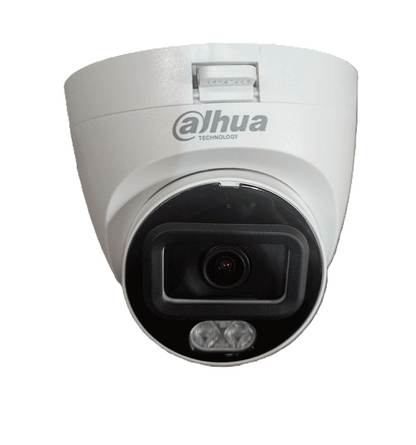 Camara Analoga/ Dahua/ Dh-hac-hdw1209tlqn-a-led-0280b-s3/ Domo Full Color De 2 Mp Con Lente De 2.8mm Y Angulo De 103°. Microfono Integrado, Iluminacion De 20m, Tecnologia Starlight Y Dwdr. Resistente