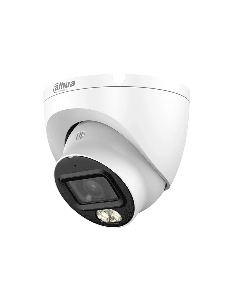 Camara Analoga/ Dahua/ Dh-hac-hdw1209tlqn-a-led-0280b-s3/ Domo Full Color De 2 Mp Con Lente De 2.8mm Y Angulo De 103°. Microfono Integrado, Iluminacion De 20m, Tecnologia Starlight Y Dwdr. Resistente