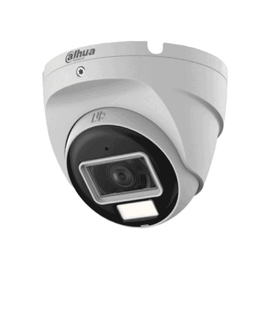 Camara/ Hdcvi X Plus/ Dahua/ Dh-hac-t2a51n-u-il-a/ Domo 5 Mp/lente 2.8 Mm Con Aper Hasta 100°/ Iluminacion Dual Inteligente/ Microfono Integrado/ Iluminacion De Hasta 30mts Ir + 20mts Luz Cal/metal