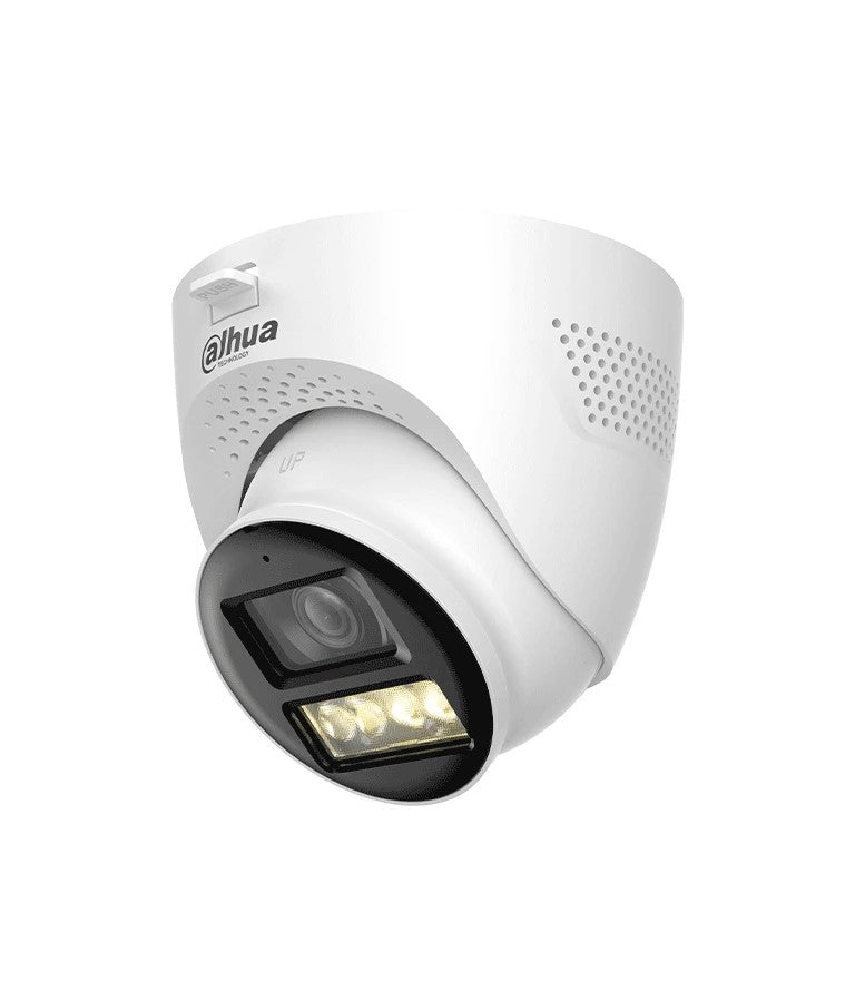 Camara Hdcvi X Plus/ Dahua/ Dh-hac-hdw1200tq-il-t/ Domo De 2 Mp 1080p/ Iluminador Dual Inteligente/ Audio De 2 Vias/ Apertura De Hasta 111°/ Iluminacion De Hasta 40m/ Fabricada En Metal + Plastico