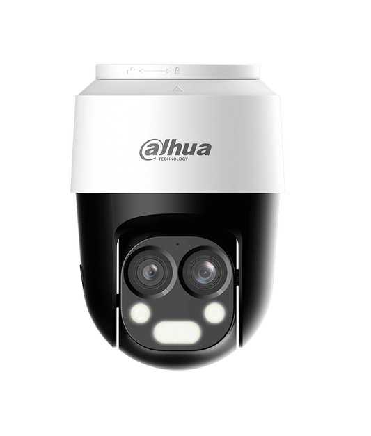 Camara Hdcvi X Plus / Dahua/ Hac-pt1200b-il-a-e2z/ Pt Dual De 2 Mp/ 6x Zoom Hibrido 2 Lentes 2.8mm Y 6mm/ Angulo De 109 Y 47.2 Mm/ Iluminador Dual Inteligente 50 Mts/ Microfono Integrado/ Super Adapt