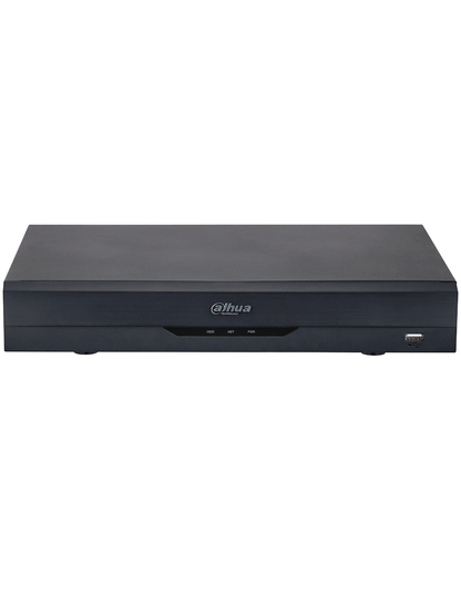 Dvr/ Dahua/ Xvr5108he-4kl-i3/ 8 Canales 4k Con Tecnologia Wizsense Y Compresion H.265+. Admite 8 Canales Hdcvi + 8 Ip, Reconocimiento Facial En 2 Canales, Smd Plus, Proteccion Perimetral, 1 Sata De H