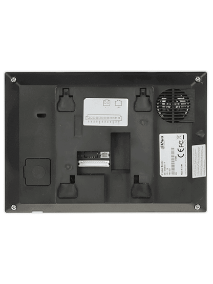 Monitor Ip/ Dahua/ Vth2621g-p/ Para Videoportero Tactil De 7 En Negro, Serie Lite, Ideal Para Interiores. Soporta Poe Estandar, Hasta 4 Camaras De E Y 4 Mon. Adicionales. Incluye Modo No Molestar, 6